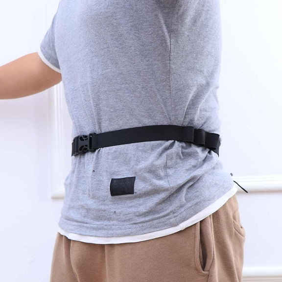 Worgeous Outdoor Sports Belt Multi-function Match Number Plate Fixed Belt Running Competition Waist Belt (Black)