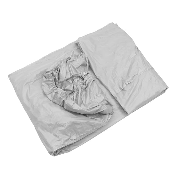Worgeous Outdoor Suv Car Cover 1Set Silver Peva UV Protective and Waterproof