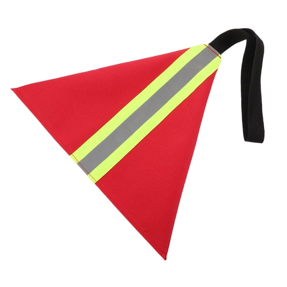 Raindrops Safety Travel Flag Multi 1Pack 19In X 11.4In