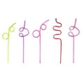 thumbnail image 1 of Worgeous PVC Drinking Straws for Party Use in Assorted Colors Made of Premium PVC Safe and Creative Design 10PCS, 1 of 8