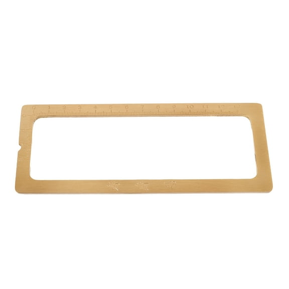 Worgeous Paper Holder Weight Paperweights with Scale Town Ruler