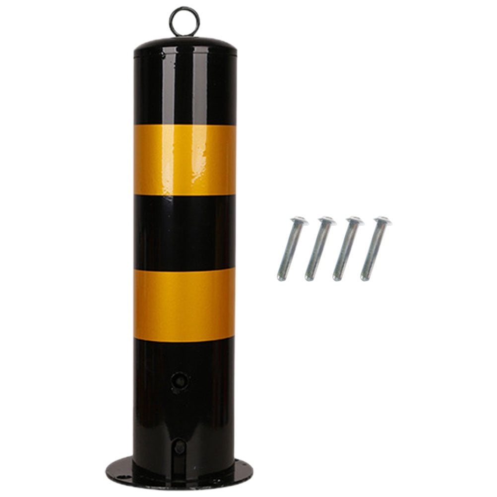 Worgeous Parking Stop Safety Warning Column Driveway Security Barrier ...