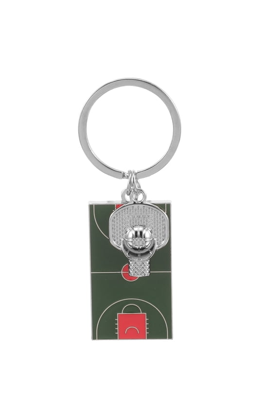 Party Sports Club Souvenir Basketball Court Keychain Mini