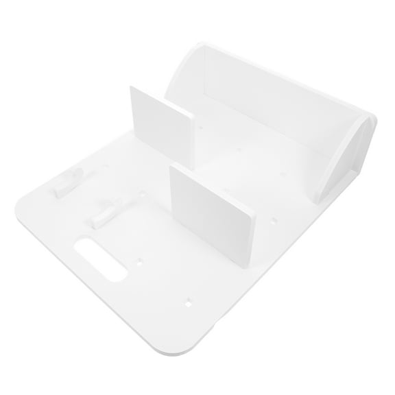 WHAMVOX 1 Set Multi Purpose Desk Organizer Office Pegboard with Shelves Hooks No Drill Storage System for Supplies