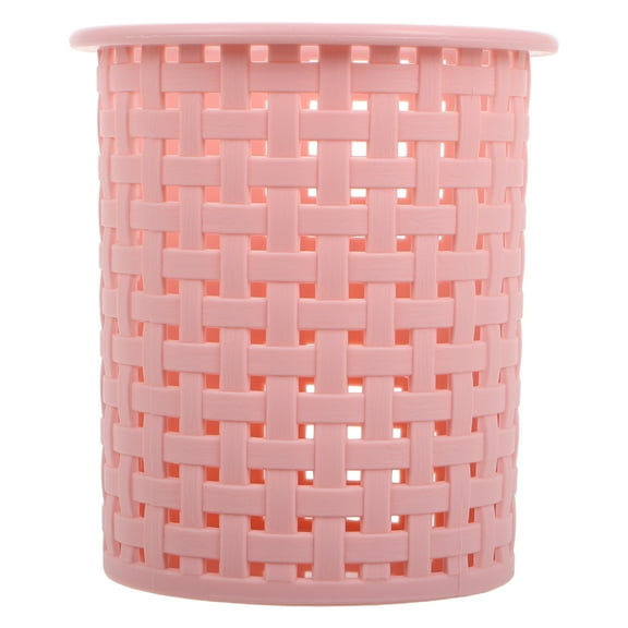 Worgeous Desk Cup Holder Pen for Pulsating Wheel Accessories Home Table Pink