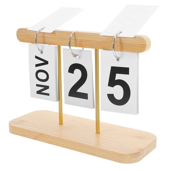 COSMOBETTY Perpetual Daily Flip Calendar Multi 1Pack 7.9x5.7x3.1in