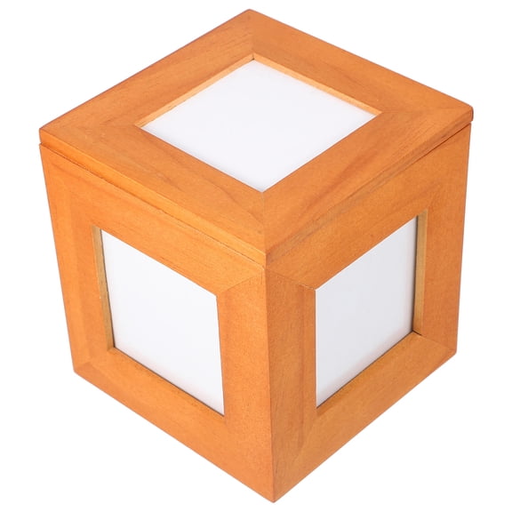 WORGEOUS Photo Wooden Box Custom Multiple First Picture Frame Office