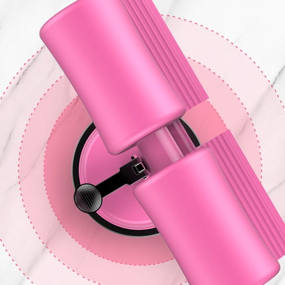CIMAXIC Belly Exercise Tool Suction Cup Sit-Up Assist Device Pink 1PC