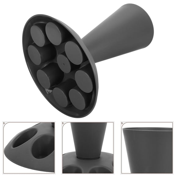 Worgeous Piping Bag Stand with Slots Nozzles Holder for Filling Pastry Bag Baking Accessories Cake Decorating Kit 1 Set