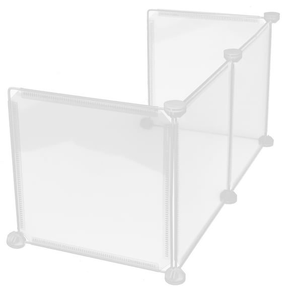 Worgeous Plastic Clear Safety Partition Public Area Desk Divider Clear Sneeze Guard Dividing Board