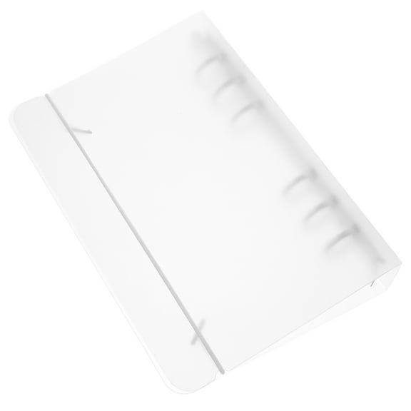 Worgeous Plastic Cover Round Ring Binder File Folder for Loose Leaf Sheet Protectors Notebook Refill DIY Scrapbooking Binder Cover Protector