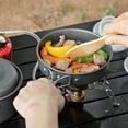thumbnail image 1 of Phenofice Round Black Camping Cookware Set Easy to Clean for Family 1 Set, 1 of 8