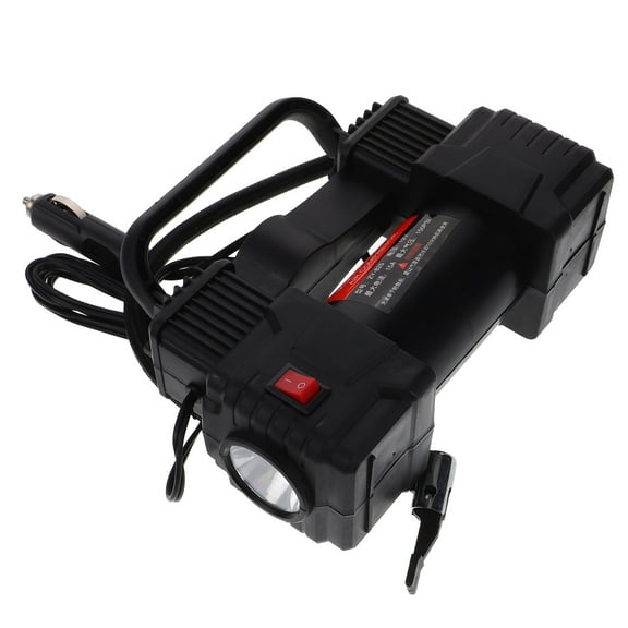 RENACLIPY Portable Tire Inflator Pump for Cars, Black, Compact and Easy to Use Air Compressor