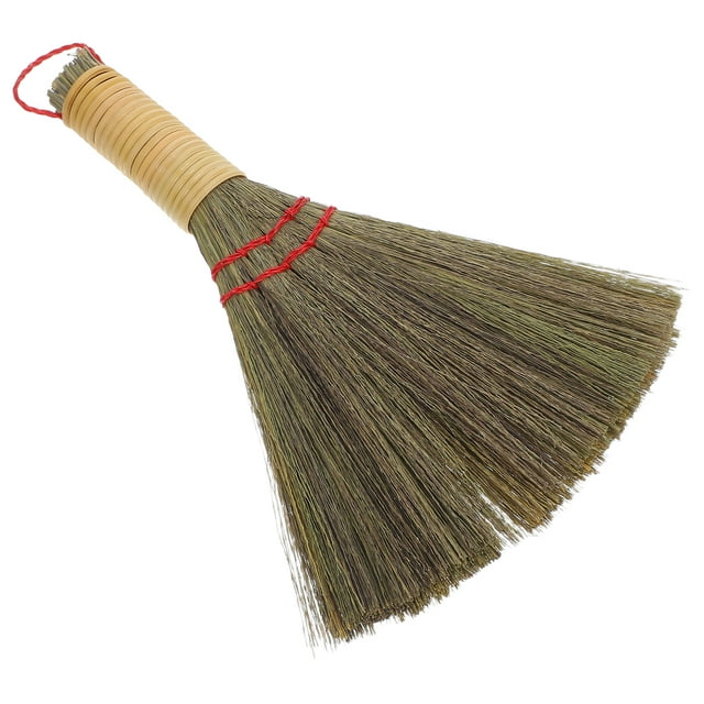 Worgeous Portable Small Whisk Broom For Desktop Cleaning Short Handle Hand Broom Sweeping Small Hand Broom Brush Outdoor Broom Car Broom