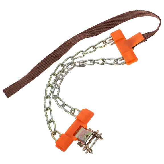 Worgeous Portable Snow Tire Chains For Cars Suvs And Trucks Anti Slip Winter Tire Chains Universal Reusable Adjustable Snow Chains For Emergency Use