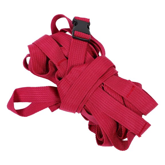 RENACLIPY Adjustable Camping Clothesline in Rosy for Outdoor Travel, Hiking, Camping, Laundry, and Home Use