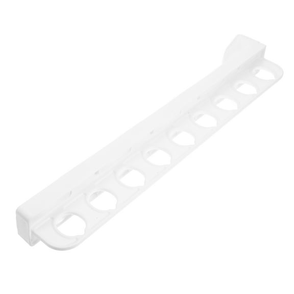 WHAMVOX Wardrobe Rail Organizer Trouser Hanger White ABS 1Pcs