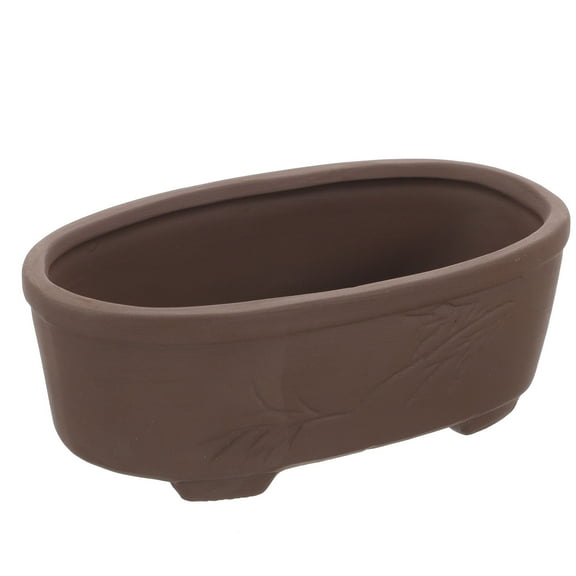 CIMAXIC shallow clay pots for succulents Terracotta Flowerpot Rustic 1Pcs for