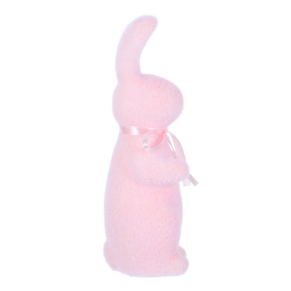 Worgeous Rabbit Garden Statue Easter Table Centerpiece Easter Day Decoration Lovely Bunny Modeling Statue Easter Party Themed Rabbit Statue Rabbit Lawn Ornament