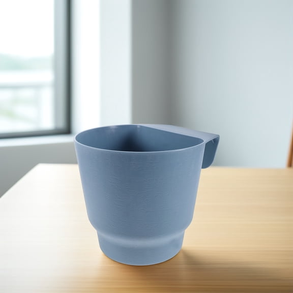 Worgeous  Railing Planters Wall Hanging Indoor Pots for Plants Sky-blue