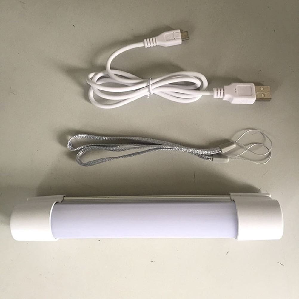Worgeous Rechargeable Camping Lamp 1Pack Magnetic Led Tube Light Bar with 230lumen Brightness for Emergency Lighting