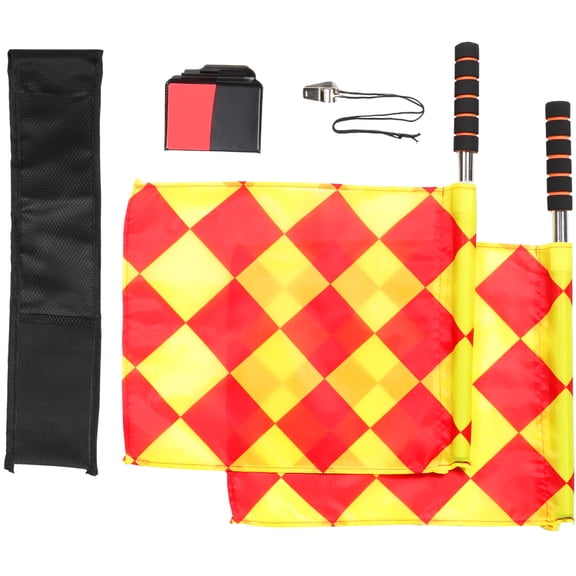 Worgeous Referee Training Set with Carton and Banner - Essential Equipment for Sports Officials and Referees