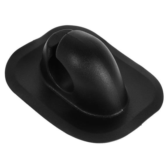 Worgeous  Replacement Oar Holder Outdoor Paddle Fixing Base Tag Black