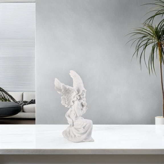 Worgeous Resin Craft Goddess Figurine Home Decor European Style Mexican Festival Ornament Family Sculpture For Entryway Unique Artistic Resin Craft