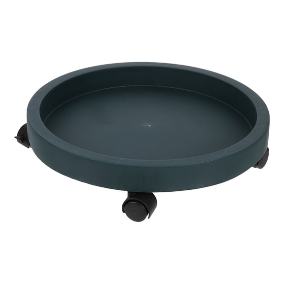Worgeous Rolling Planter Base With Casters Mobile Flowerpot Tray For Large Pots Heavy Duty Flower Pot Mover Round Chassis For Indoor And Outdoor Use