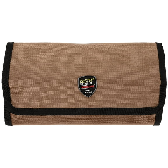 Worgeous  Rolling Tool Bag Hand Toolbox Organizer Elastic Strap