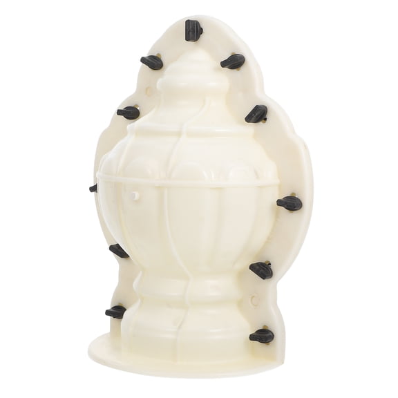 Worgeous Roman Column Sphere Mold for Garden Decor Beige PP Material Creative Design Durable Reusable