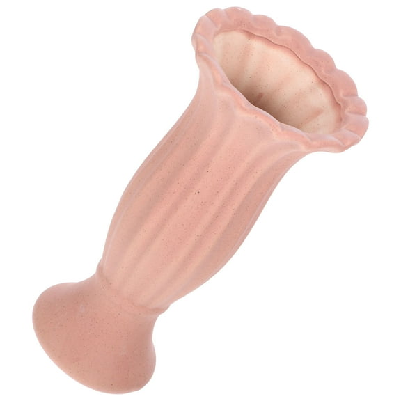 Worgeous Roman Column Vase Preserving Pedestal Planter Decoration Home Pink