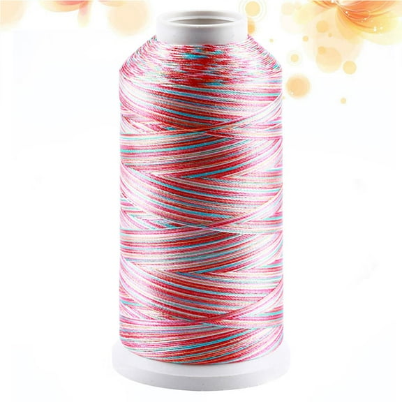 Worgeous Rosy Synthetic Thread for Jewelry Making High Quality Nylon Silk Sturdy and Durable 3 Strand Fine Thread