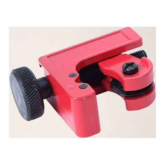 Worgeous Rotary Arrow Cutting Tool for Archery Red Metal Lightweight Rugged Size 6.5 x 3.5 x 1.5 Inches