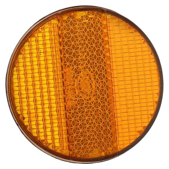 Worgeous Round Reflector For Bicycles And Scooters Safety Reflective For Brake Light Motorcycle Safety Reflector Plastic Reflector