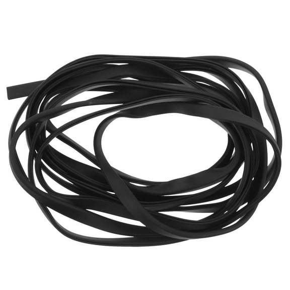 Worgeous  Rubber Edging Strip Window Insulation Tape for Winter Car Door Edge Protector Black