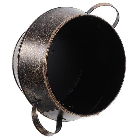 Worgeous Rustic Vase Small Galvanized Garden Gardening Pots