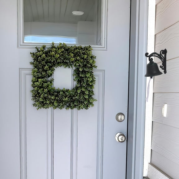 Worgeous Rustic Vintage Iron Doorbell with Beautiful Black Finish for Wall Mount Decoration 6.5 Inch