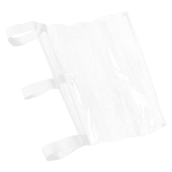 SEWCHICS Chair Covers Transparent PVC Foot Rest Cover For Clinics 1Set