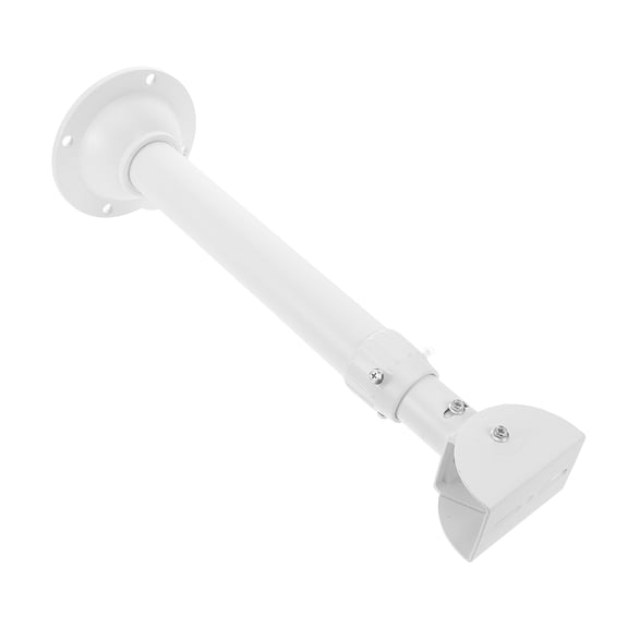 Worgeous Security Camera Holder Mount Bracket Din Rail Carrier Clip Hooks White