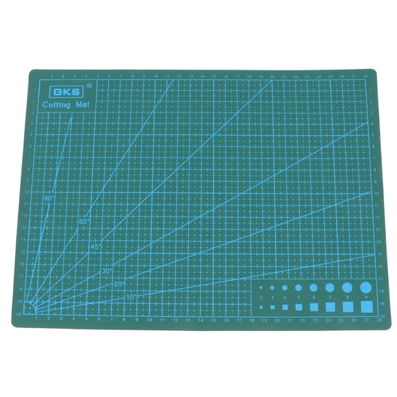 Worgeous Self Healing Cutting Mat for Art Cutting Made of Plastic in Green Color Great for Crafting Projects A4 Size