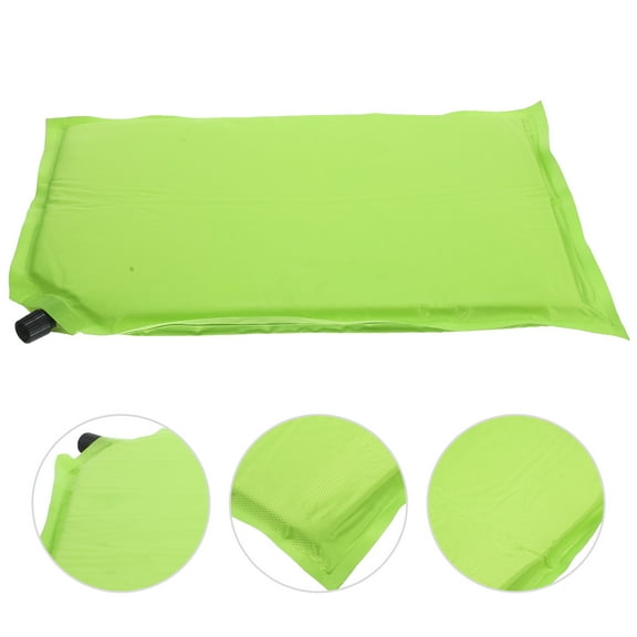 SWETRACE Camping Inflatable Seat Outdoor Foldable Seat Cushion Green 1Set 15.72x11.79in