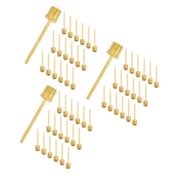Worgeous Set of 3 Deflates Basketball Pump Needles Inflator