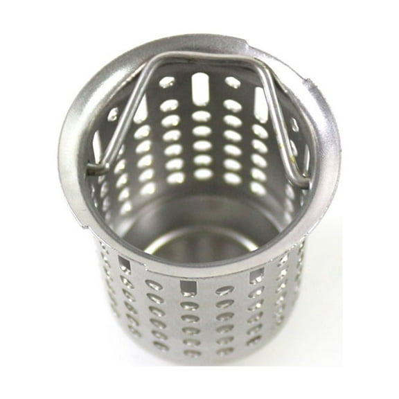 Worgeous Sewer Filter Kitchen Sink Drain Rack Small with Handles Cover Silver