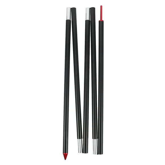 Worgeous Shade Tarp Poles for Outdoors Camping Accessories Beach Tent Miss Black