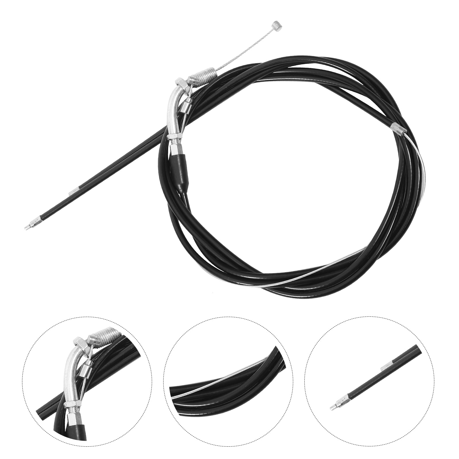 Worgeous Shift Motorcycle Throttle Cable Dirt Bike Accessories Black