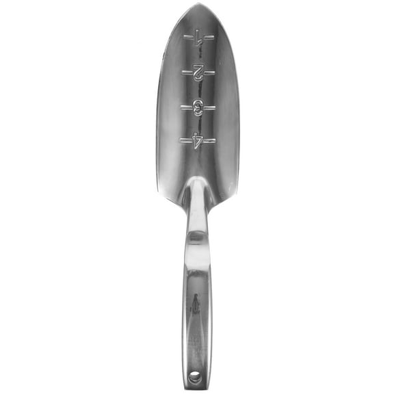 RENACLIPY Silver Garden Trowel Durable Magnesium Aluminum for Multi-Purpose Gardening