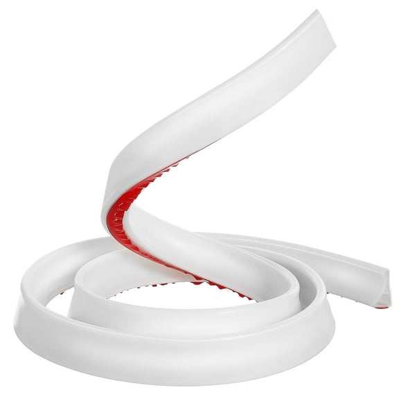 Worgeous Shower Threshold Dam Shower Water Blocking Strip Door Bottom Seal Self-Adhesive Water Barrier Shower Strip Door Dam 150cm