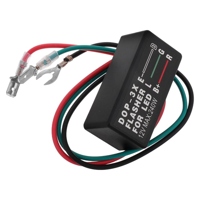 Black Flasher Relay for Cars with DOP3X Technology High Brightness and ...