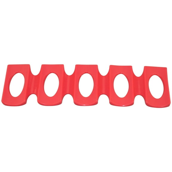 BESTYASH Bottles Organizer Bottle Stacking Mat Silicone Red 1Pack